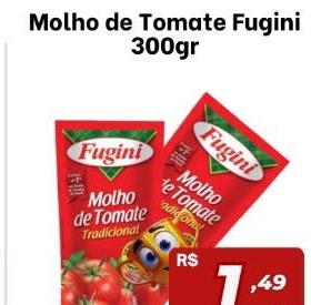 Molho de Tomate Fugini 300g