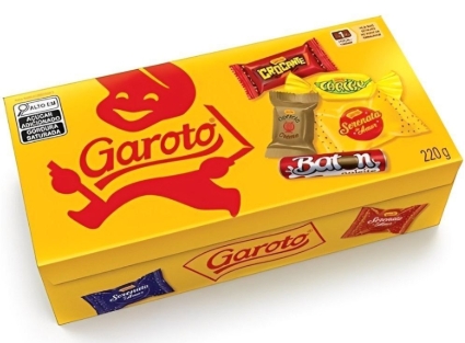BOMBOM SORTIDO GAROTO 220GR