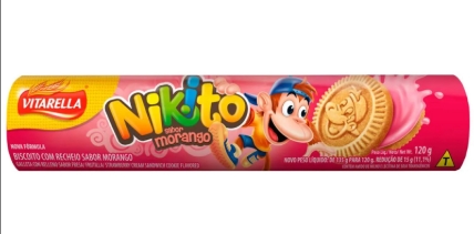 BISC RECH NIKITO MORANGO 120GR