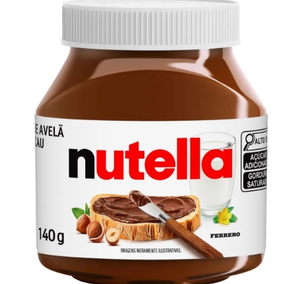 CREME DE AVELA NUTELLA 140GR