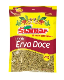 ERVA DOCE SIAMAR 20 GR