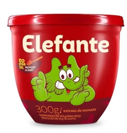 EXTRATO DE TOMATE ELEFANTE 300 GR