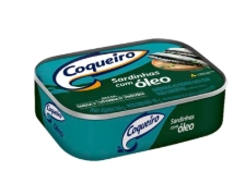 SARD COQUEIRO OLEO 125 GR