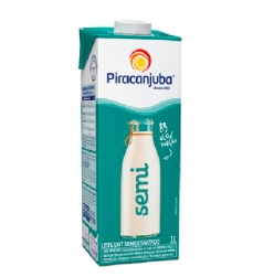 LEITE PIRACANJUBA SEMIDESNATADO 1L